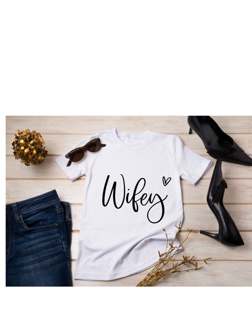 Wifey Crewneck T-shirt